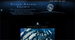 Desktop Screenshot of oceanartistssociety.org